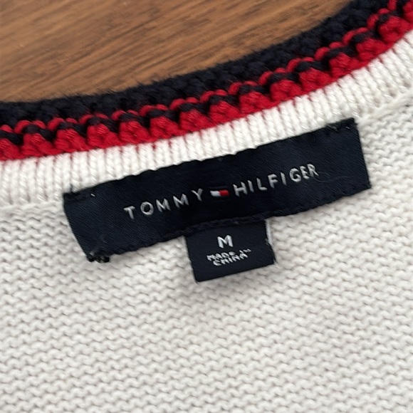 TOMMY HILFIGER V NECK SWEATER VEST - Picture 8 of 10